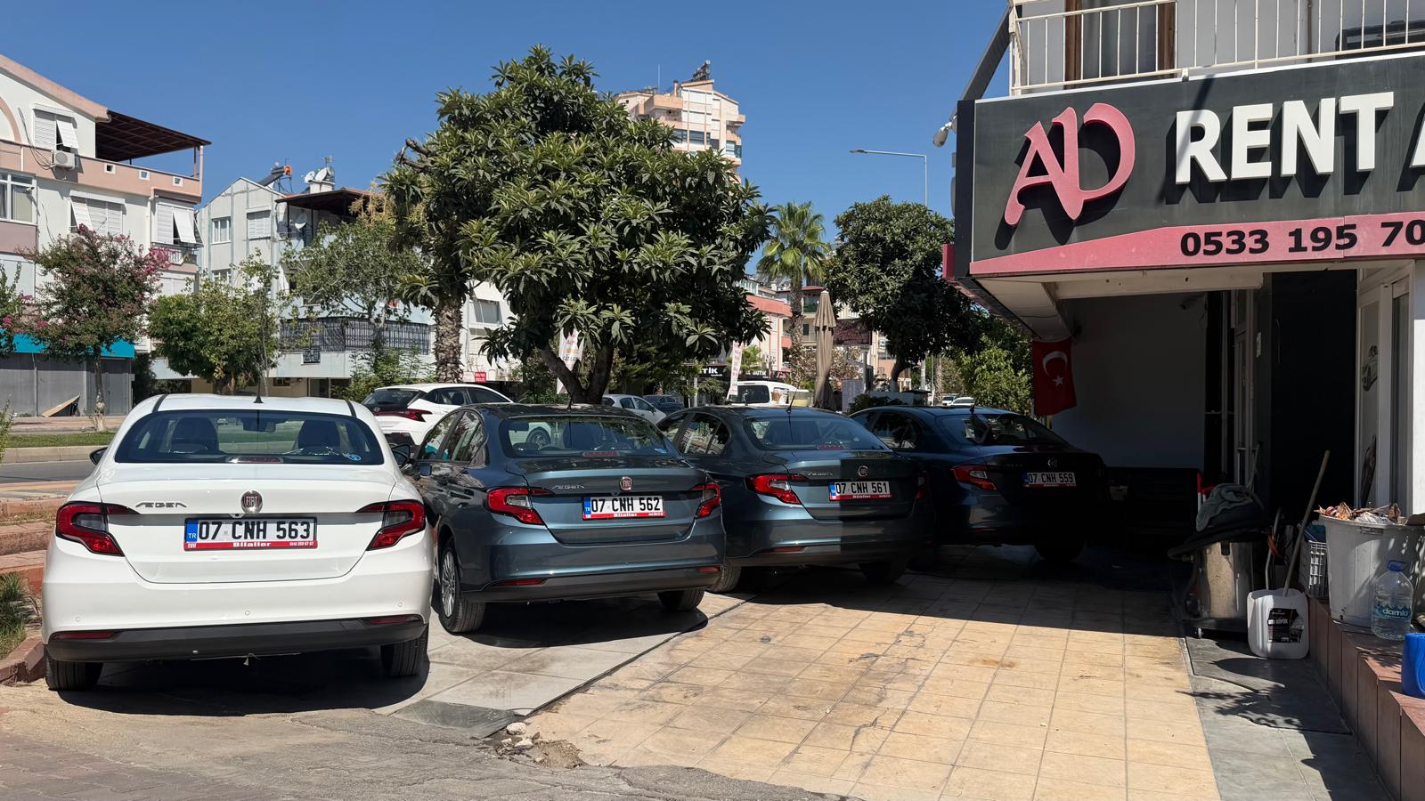 Antalya Kiralık Fiat Egea Dizel