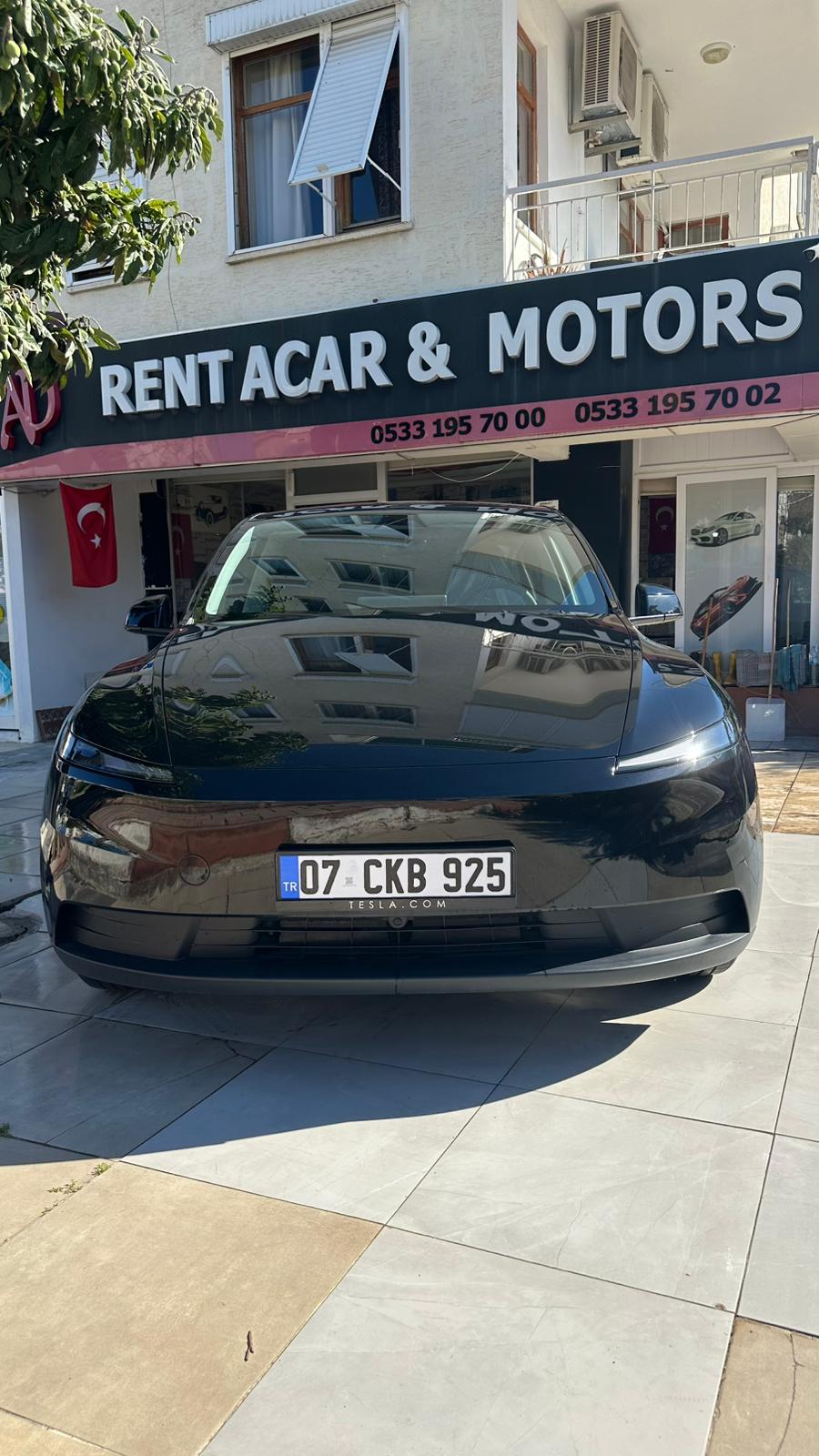 Antalya Kiralık Tesla Model Y