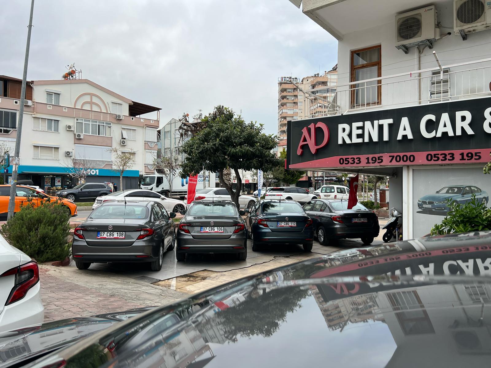 Antalya Kiralık Fiat Egea