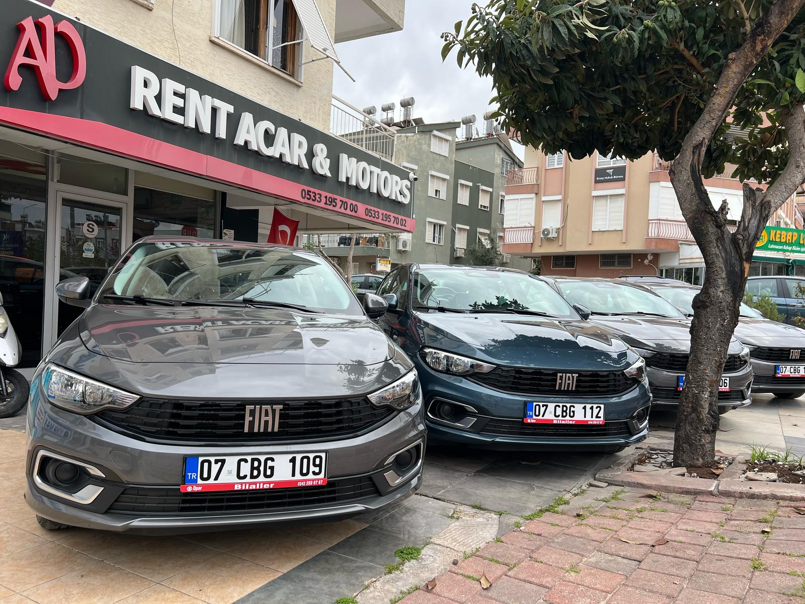 Antalya Kiralık Fiat Egea